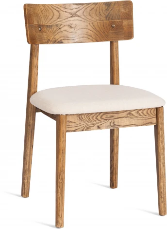 Стул THOR Tetchair (Дерево вяз,Лен/Бежевый) арт.24402