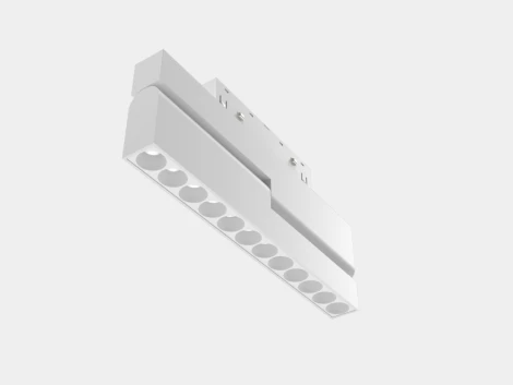 Трековый светильник низковольтный светодиодный белый 48V 12Вт 3000К Lumker SY-LINK-FL-WH-12-WW