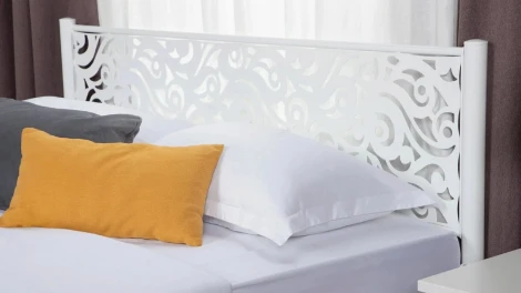 Кровать 140*200, белый шагрень Форвард Парма 102242