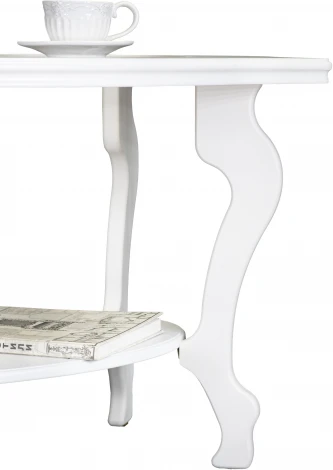 Стол журнальный Берже 1С белый ясень от фабрики Mebelik