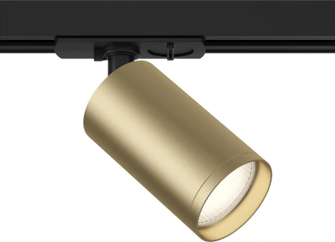Трековый светильник Focus Unity GU10 10Вт (однофазный) Maytoni Technical TR020-1-U-GU10-BMG (220V, круглые)