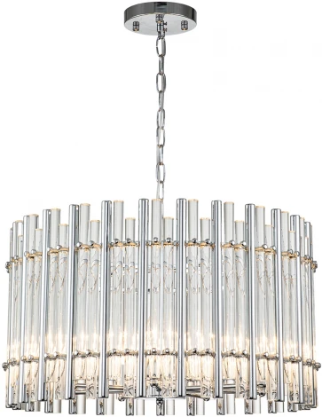 Подвесная люстра Violino V000308 (12025/7P Chrome) (220V, на цепи, круглые)