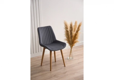 Стул деревянный Седа темно-серый (zd 995) / светлое дерево np 632381