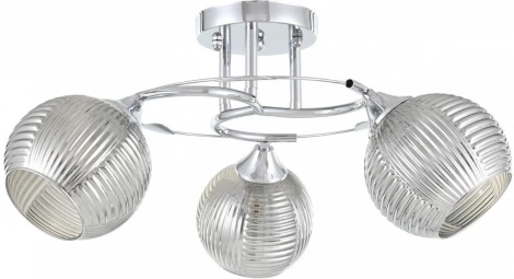 Потолочная люстра на штанге Arte Milano AMALFI 321006/3 CR (220V, шар)
