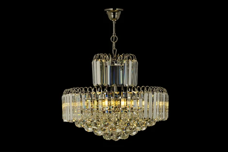 Подвесная люстра Arti Lampadari Ovada E 1.5.50.100 N (220V, хрусталь, на цепи)