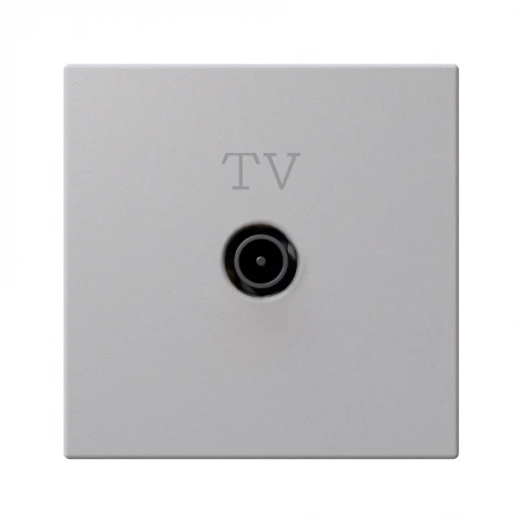 ТВ-розетка оконечная (белый матовый) Jasmart FD FD6001PWM