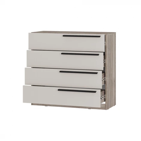 Комод БТС КМ-02, Дуб смоки, Кашемир