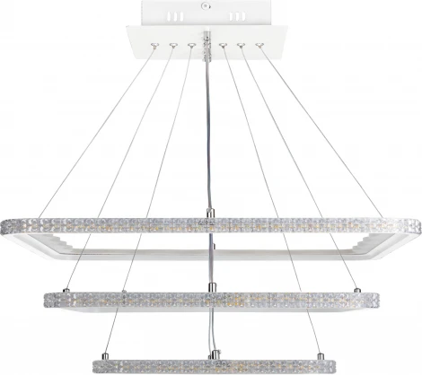 Подвесная люстра светодиодная с ДУ Ritter Lucido 51646 4