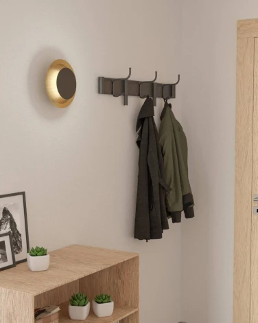 Настенный светильник светодиодный 900988 1х11W (LED) сталь, черный, браширован