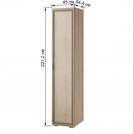 Пенал с полками ЛШ-21, Ливорно, Дуб сонома ТЭКС 00-00012524