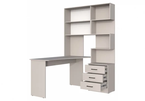 Компьютерный стол Эльброни левый кашемир 664905