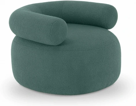 Кресло Tirella ОГОГО (арт.832792), (Искусственный мех/Синий)