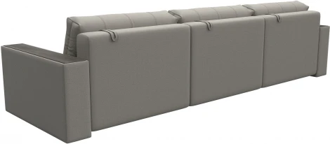 Диван прямой с декором Лига-049 НПБ Лонг Лига Диванов (Рогожка) арт.128416