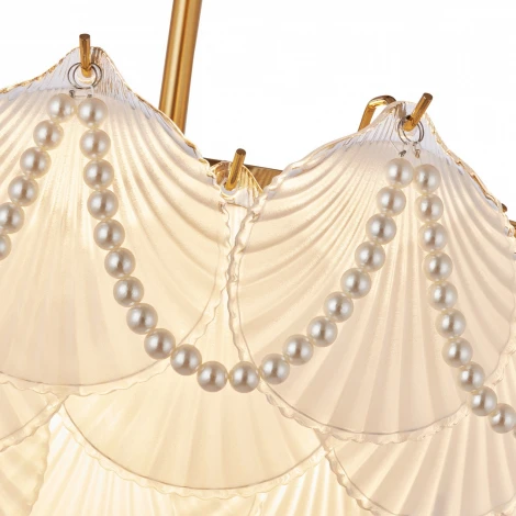 Потолочная люстра на штанге Arte Milano Rim 316008/D600 BS (220V, ракушка)