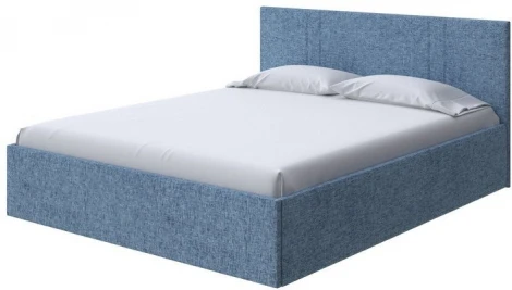 PROxSON Кровать Helix Plus (Ткань: Жаккард Tesla Деним) 90x200