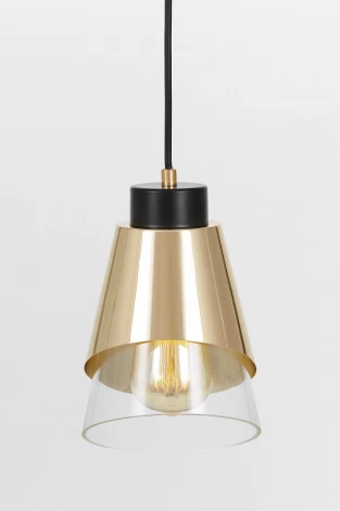 Подвесной светильник Lumina Deco Fabro LDP 7013-1 F.GD+PR (220V, на проводе)