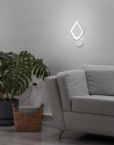 Бра светодиодное настенное Square 10220/1 LED*18W White