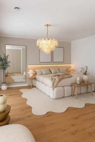 Подвесная люстра хрустальная Modelux ML.6228.1000 GD