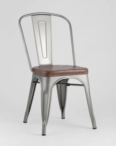 Стул Stool Group TOLIX SOFT серебристый УТ000001290