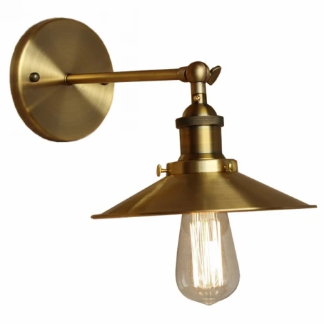 Бра Cone 20Th C.factory Filament Gold By ImperiumLoft 44,146 (220V)