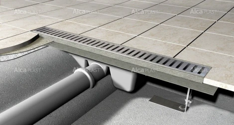 Душевой лоток AlcaPlast APZ6 550 с опорами