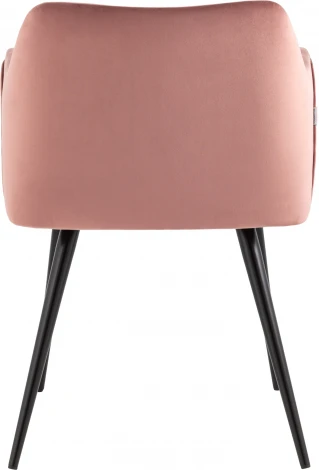 Стул с подлокотниками Stool Group Джоэл велюр пыльно-розовый УТ000036693