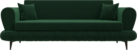 Диван-книжка Лига-045 (Зеленый/Велюр) Лига Диванов арт.122326