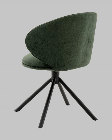 Стул Труфальд велюр зеленый Stool Group арт.УТ000041568