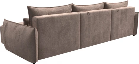 Диван угловой Лига-051 НПБ Лонг угол универсальный Лига Диванов (Велюр) арт.128665