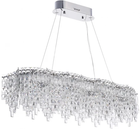 Подвесная люстра Odeon Light Rolta 5074/12 хром/прозрачный/металл/хрусталь E14 12*40W