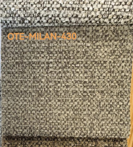 Стул ЛЕННЕ (LENNE) 360 град. поворот., цвет ЛАТТЕ MILAN-430/ MOHAIR-440, ткань/ Черный, ®DISAUR M-City 64349