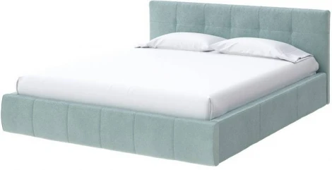 PROxSON Кровать Varna без основания (Ткань: Велюр Monopoly Мятный лёд (670)) 140x200