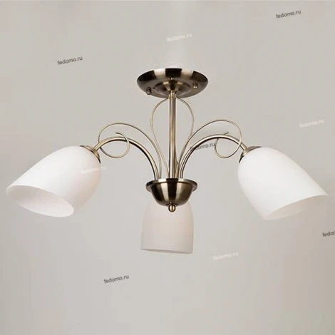 Потолочная люстра Eurosvet Stefanie 30107/3 античная бронза (220V)