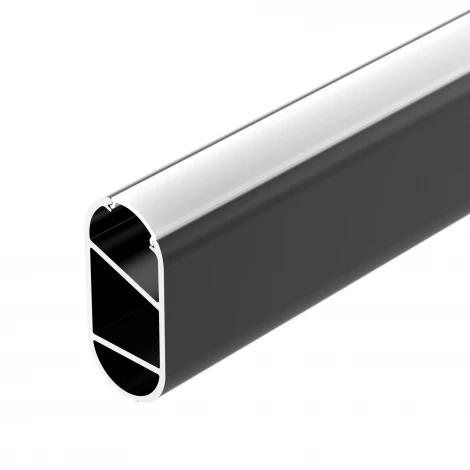 Профиль WARDROBE-1530-2000 ANOD BLACK (Arlight, Алюминий) 054942