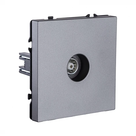 Розетка спутниковая SAT серый Kollinger Eclipse EC-021GY