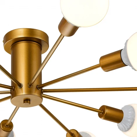 Потолочная люстра Natali Kovaltseva Loft 79014/10С GOLD