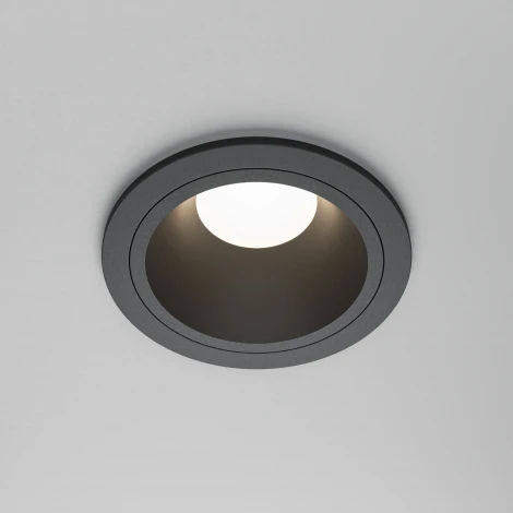 Встраиваемый светильник IP54 Maytoni Share DL126-GU10-B (220V, круглые)