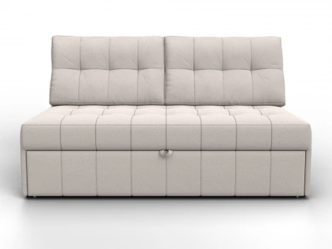 Диван прямой Лига-107 (140) (ЛДСП,Брус,Фанера,Замша/Бежевый) Лига Диванов 134931