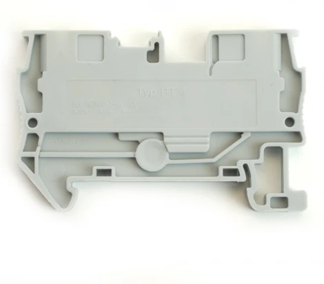 Зажим пружинный 2-х проводной проходной Stekker 49242