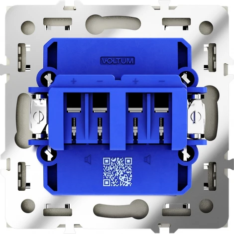 Акустическая розетка (шелк) Voltum S70 VLS060304
