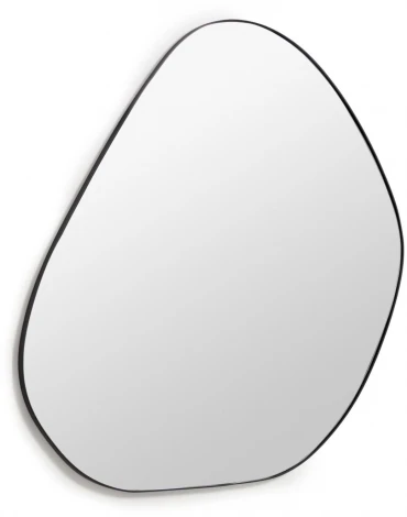 Anera Зеркало в раме из черного металла 84 x 108,5 см La Forma (ex Julia Grup) арт.118026