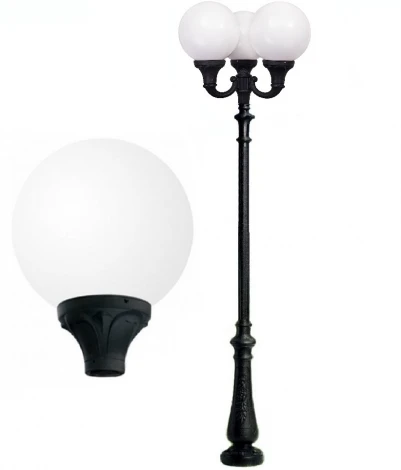 Наземный фонарь Fumagalli Globe 400 G40.202.R30.AYE27 (220V, шарики, IP65)