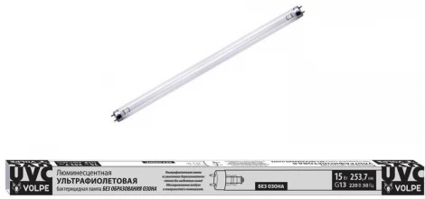 Лампочка люминесцентная Volpe EFL EFL-T8-15/UVCB/G13/CU/V