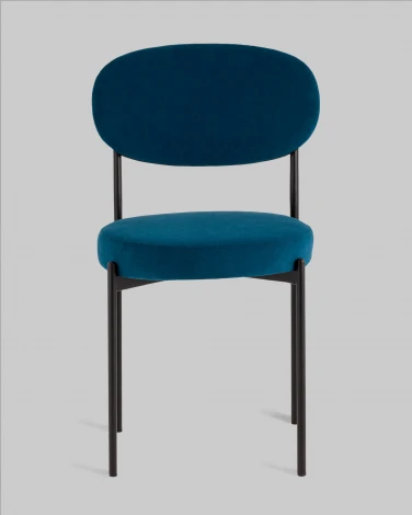 Стул Бриф DD велюр синий 4 шт. Stool Group арт.УТ000041542