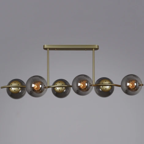 Потолочная люстра на штанге Reluce 36363-0.3-06 5038GD (220V, шар)