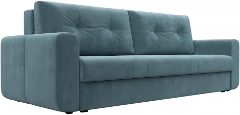 Диван прямой Лига-031 (Бирюзовый/Велюр) Лига Диванов арт.121254