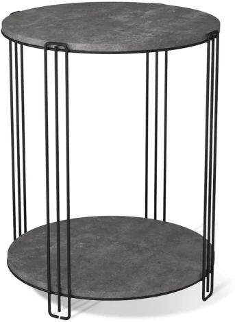 Столик кофейный Sheffilton SHT-CT33 черный муар/мокрый асфальт от фабрики Sheffilton