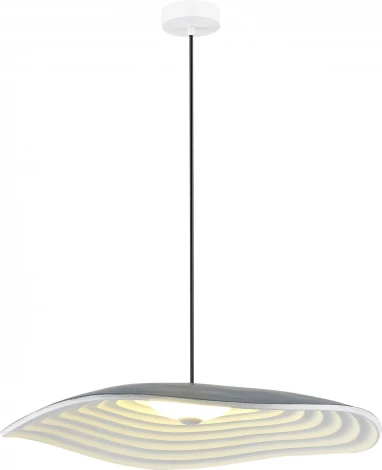 Светильник подвесной ST Luce SL6208.711.12 Серый/Серый, Белый LED 1*12W 3000K