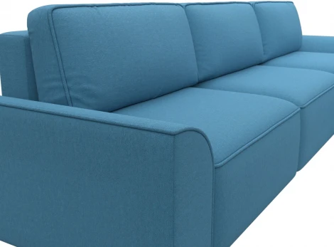 Диван угловой Лига-048 НПБ лонг Лига Диванов (Рогожка) арт.128487