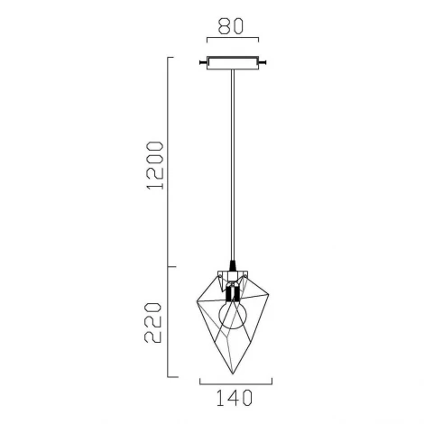 Подвесной светильник Vele Luce Cassiopea VL1152P01